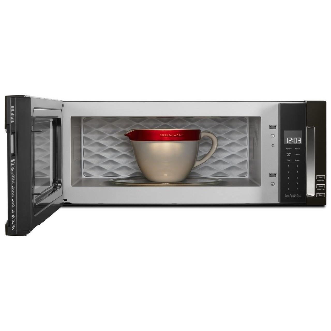 KitchenAid KMLS311HBS1000Watt Low Profile Microwave Hood Combination